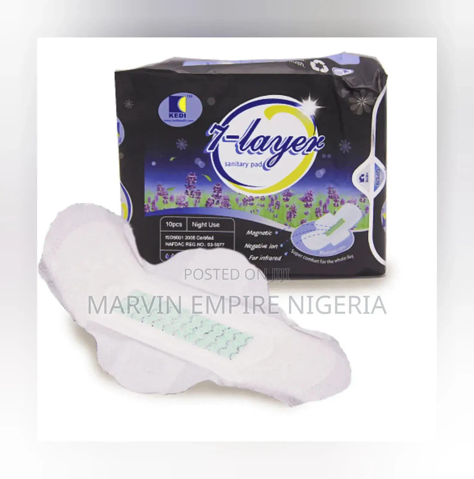 Kedi 7-layer Sanitary Pad (Night Use)