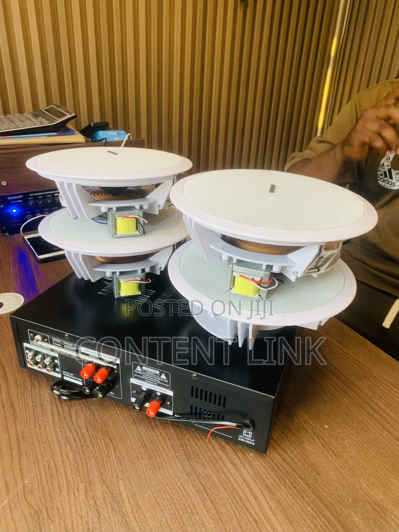 4in1 50watts Ceiling/Pop Speakers/Bluetooth Table Amplifier