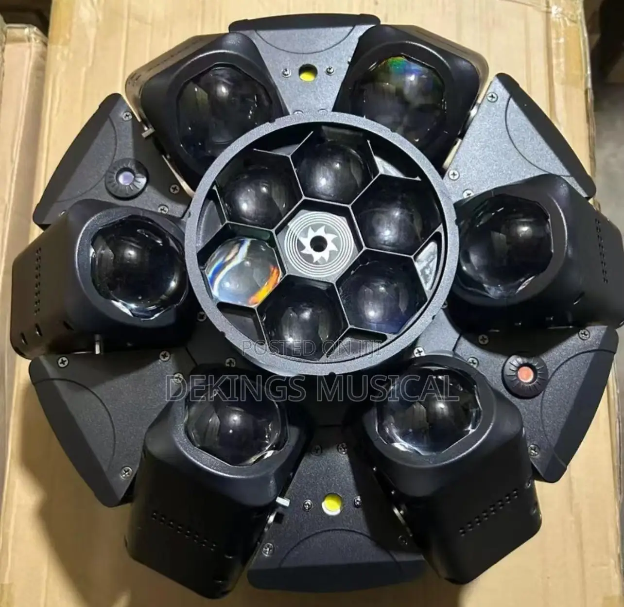 Six Arm Cyclone Bee Eye Laser Moving Head Stage Club Light