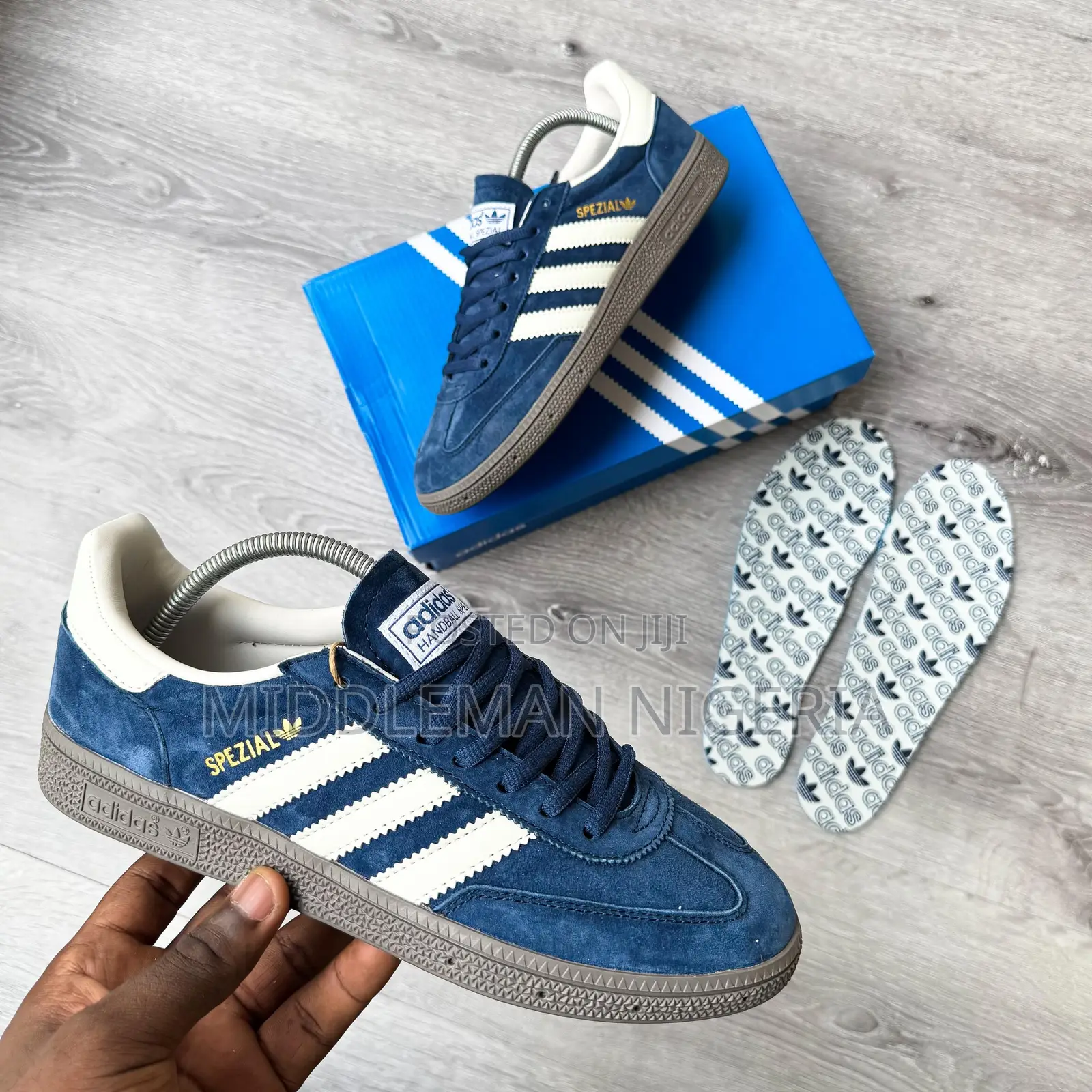 *Adidas Originals Handball Spezial “Blue” Sneakers
