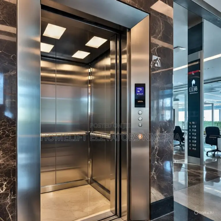 630kg Stainless Steel 8 Passenger Elevator Lift
