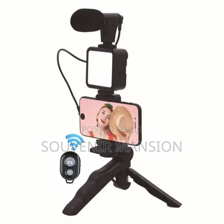 Video Making Kit With Tripod Phone Holder