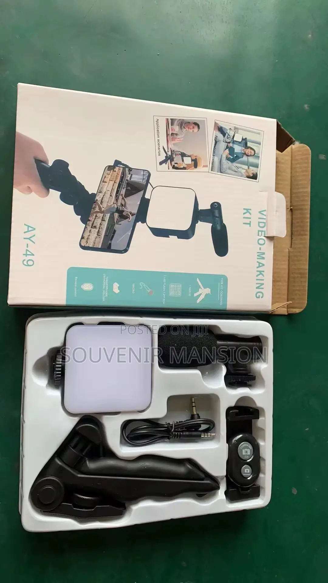 Video Making Kit With Tripod Phone Holder