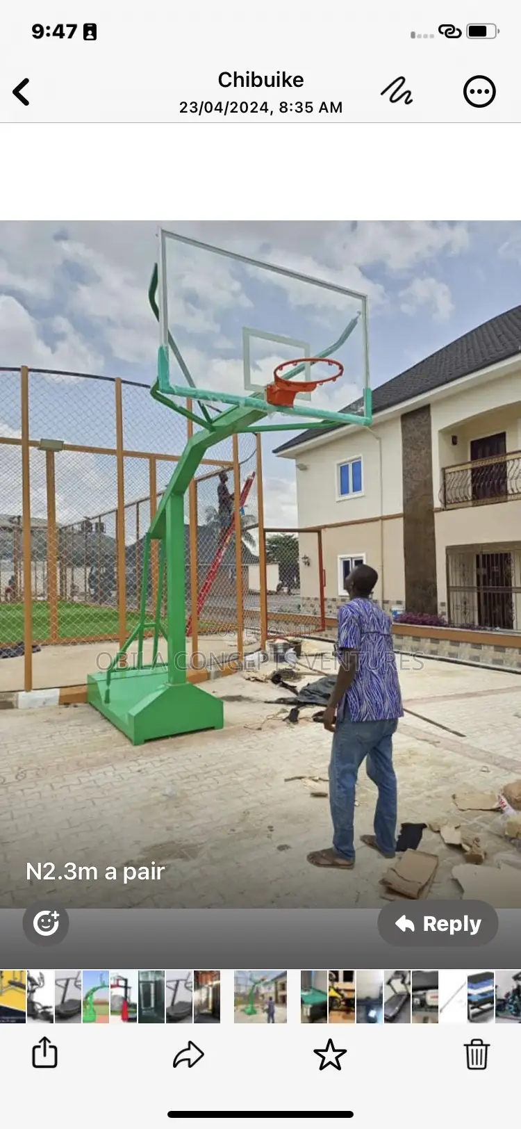 Olympic Heavy Duty Basketball Stand