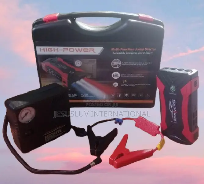 Multifunction Jump Starter With Tyre Inflator for Cars