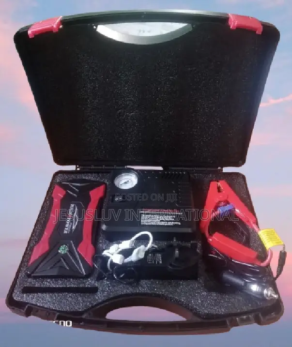 Multifunction Jump Starter 12v,99800mah With Tyre Inflator