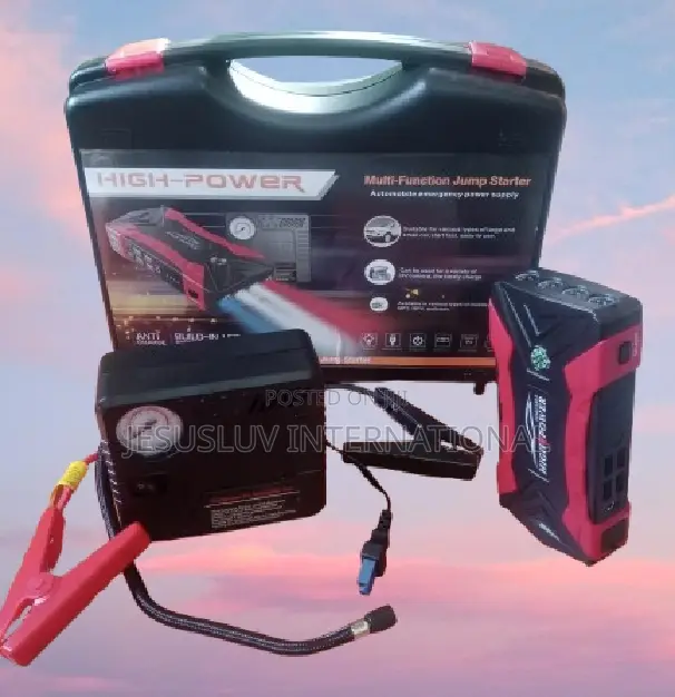 Multifunction Jump Starter 12v,99800mah With Tyre Inflator