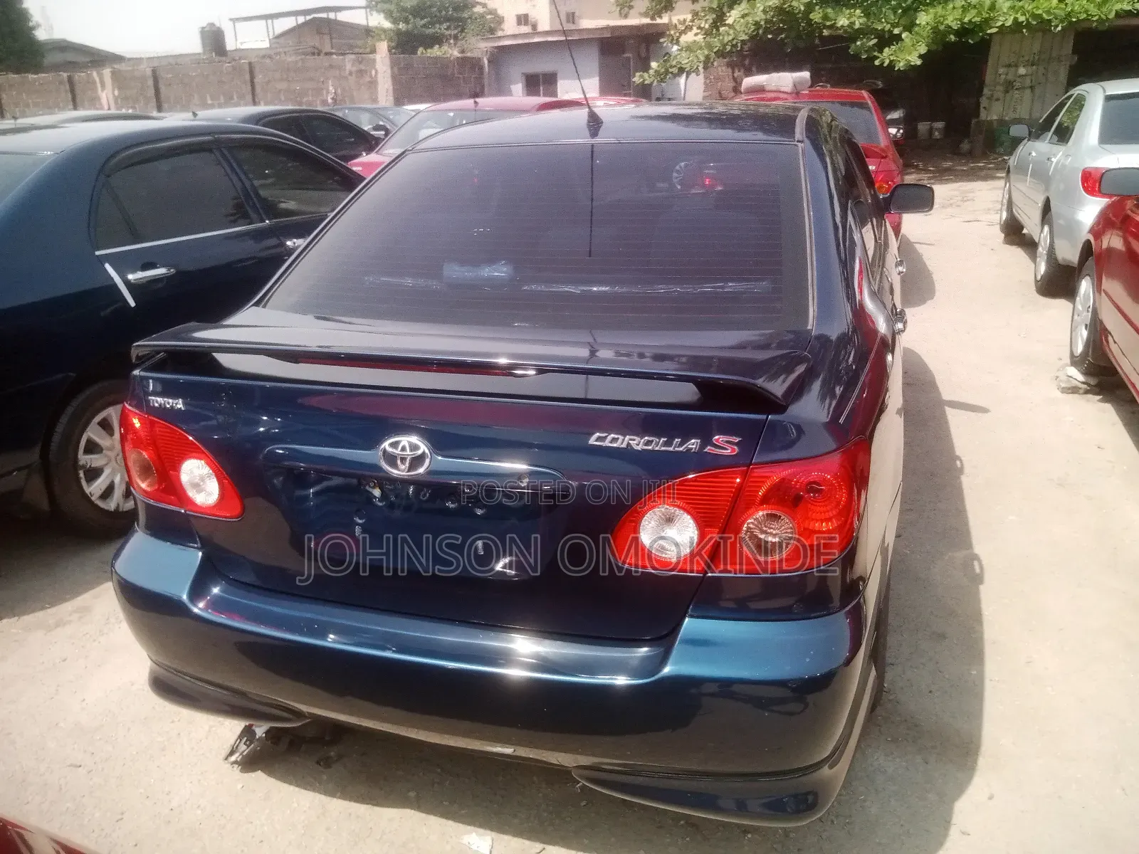Toyota Corolla S 2007 Blue