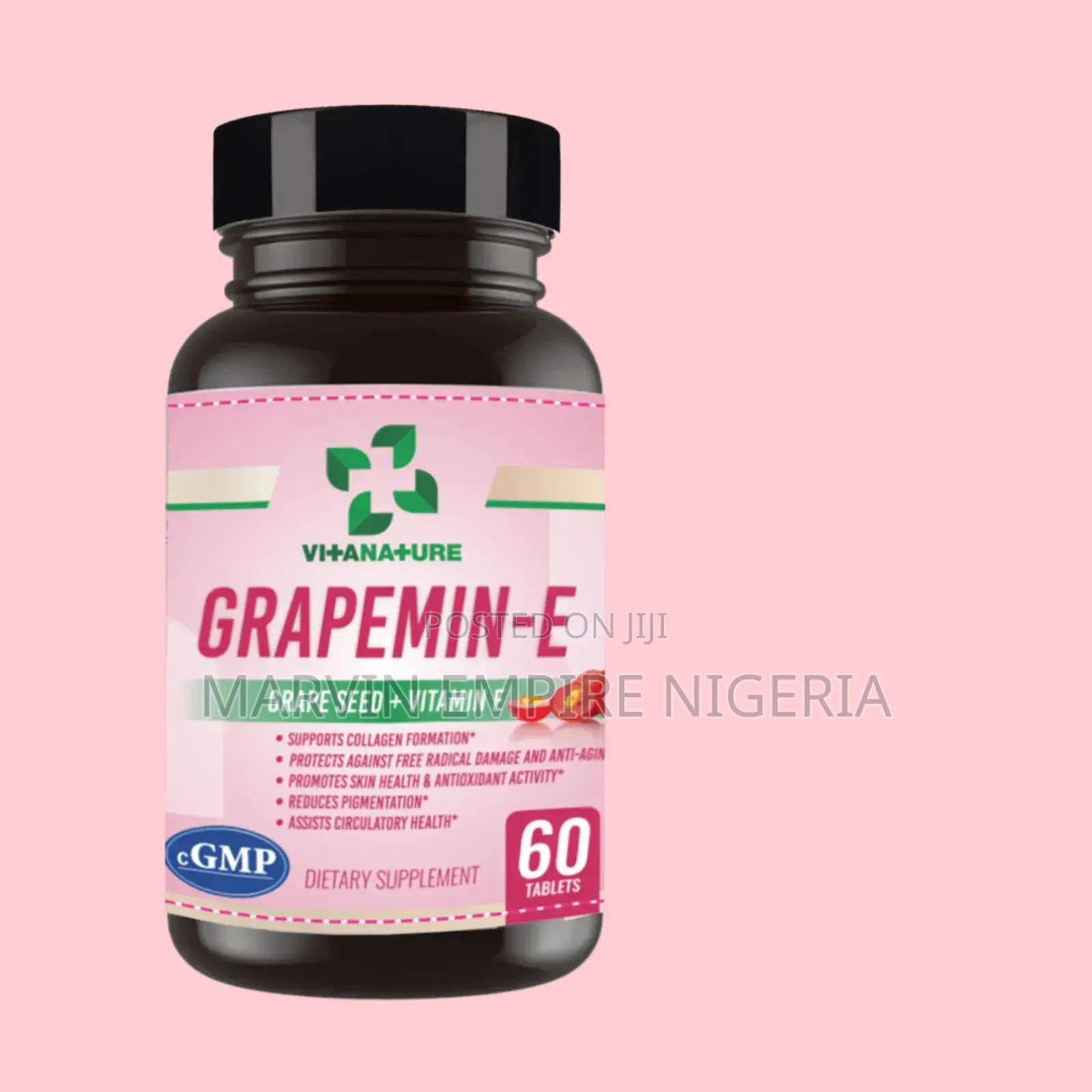 Kedi Grapemin-E Tablet Dietary Supplement Skin Beauty 60caps