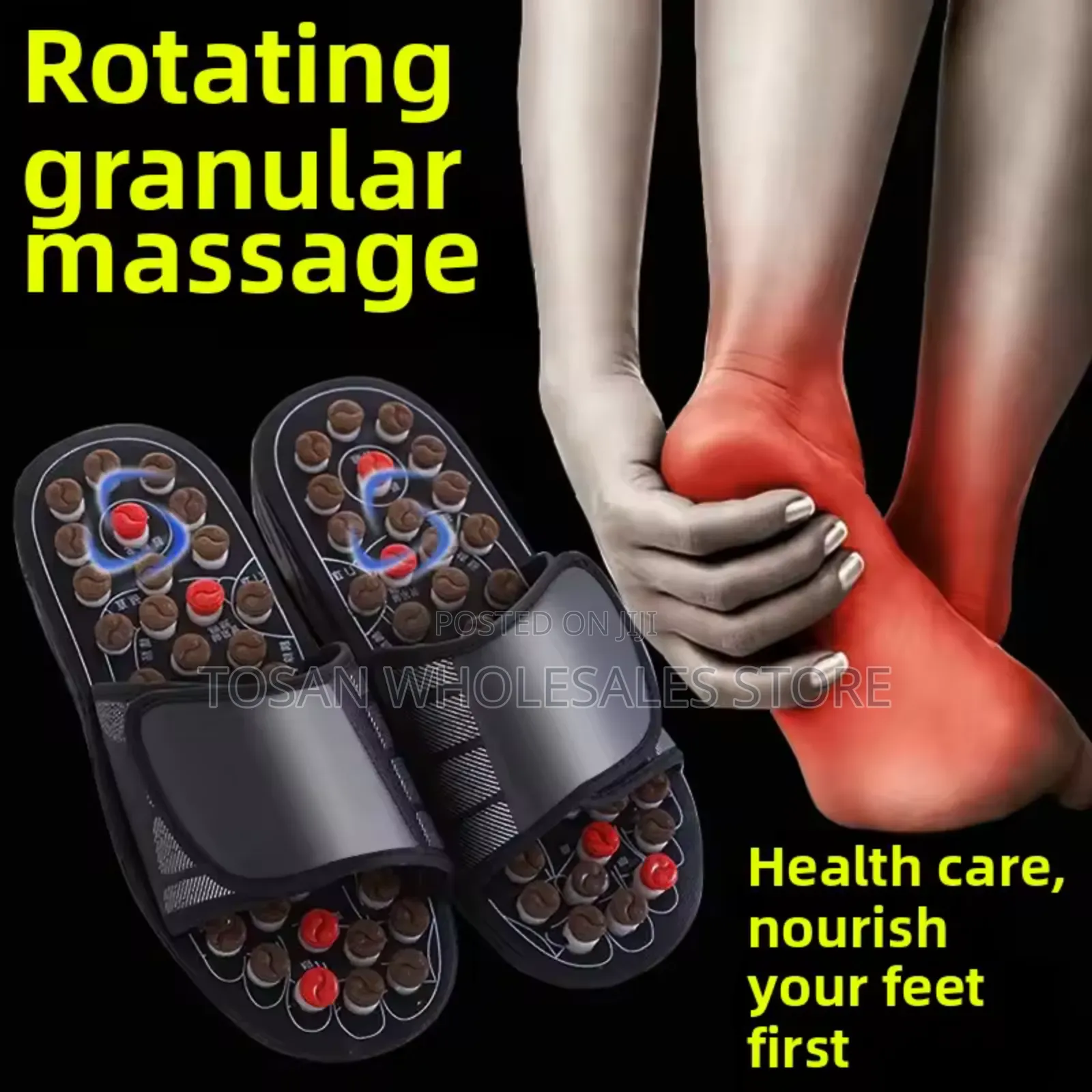 Acupuncture Therapy Massager Walk Shoes