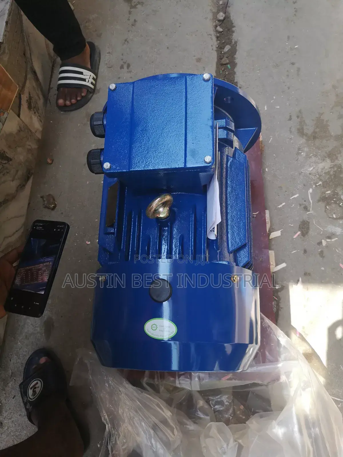 3ph Electric Motor 7.5kw / 10hp 970rpm