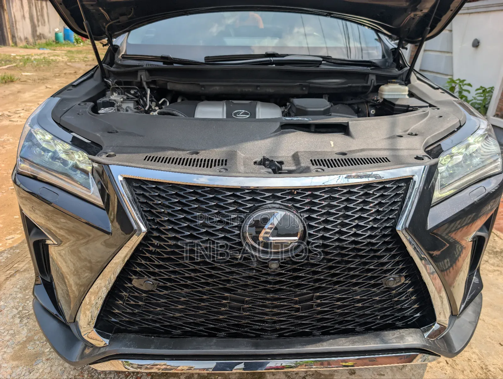 Lexus RX 350 F Sport AWD 2017 Black