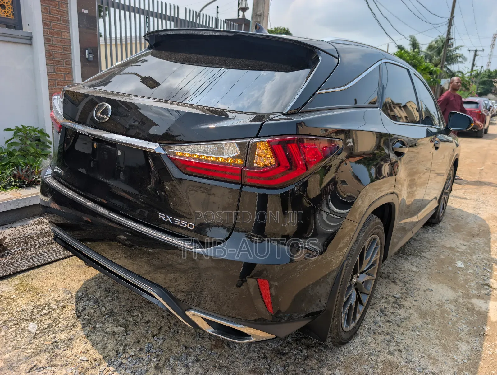 Lexus RX 350 F Sport AWD 2017 Black