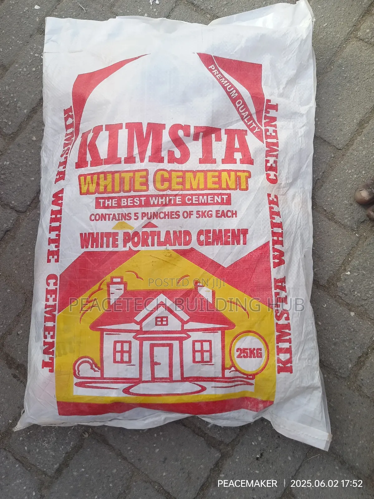 Kimsta White Cement 25kg