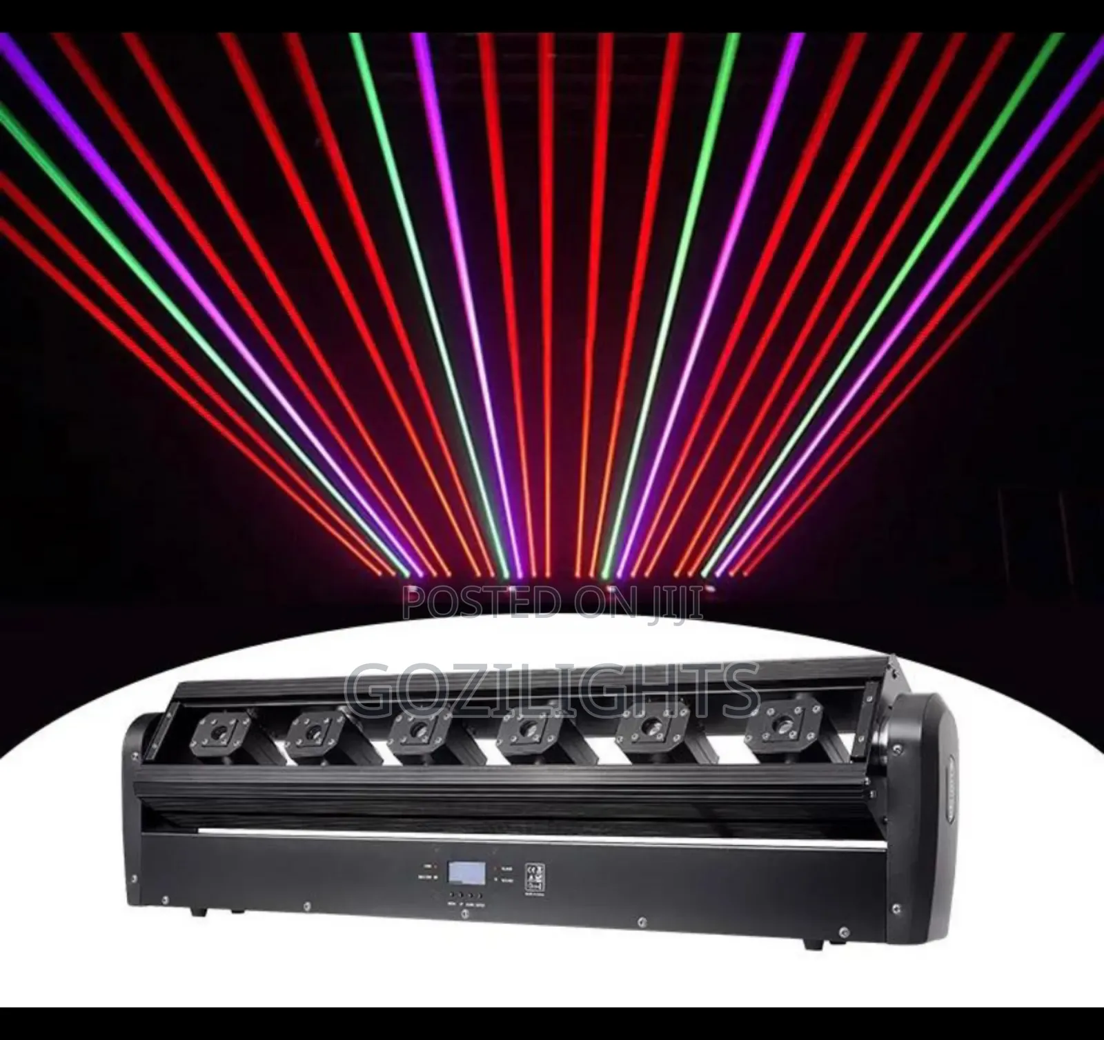 Led Six Eyes RGB Laser Light