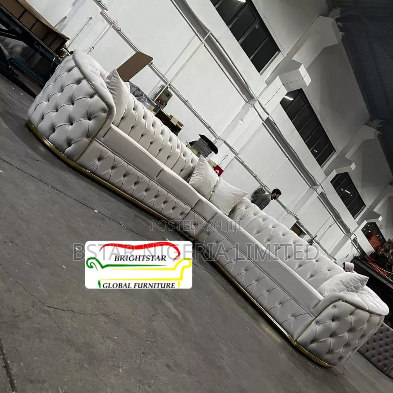 Brightstar L-Shape Sofa: Luxury Comfort Meets Smart Design