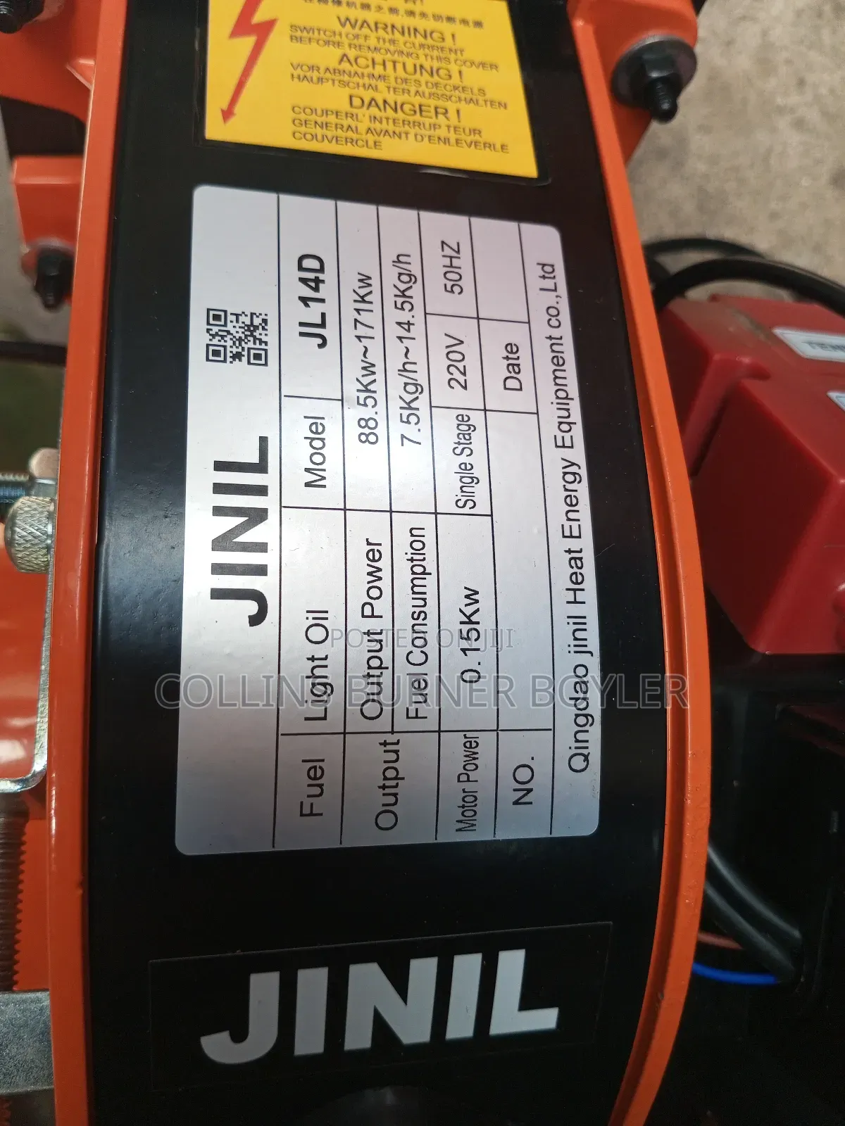 Oven/Boiler Burner