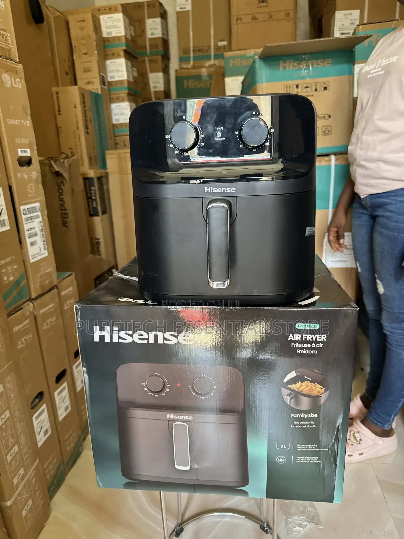 New Hisense 8liters Air Fryer
