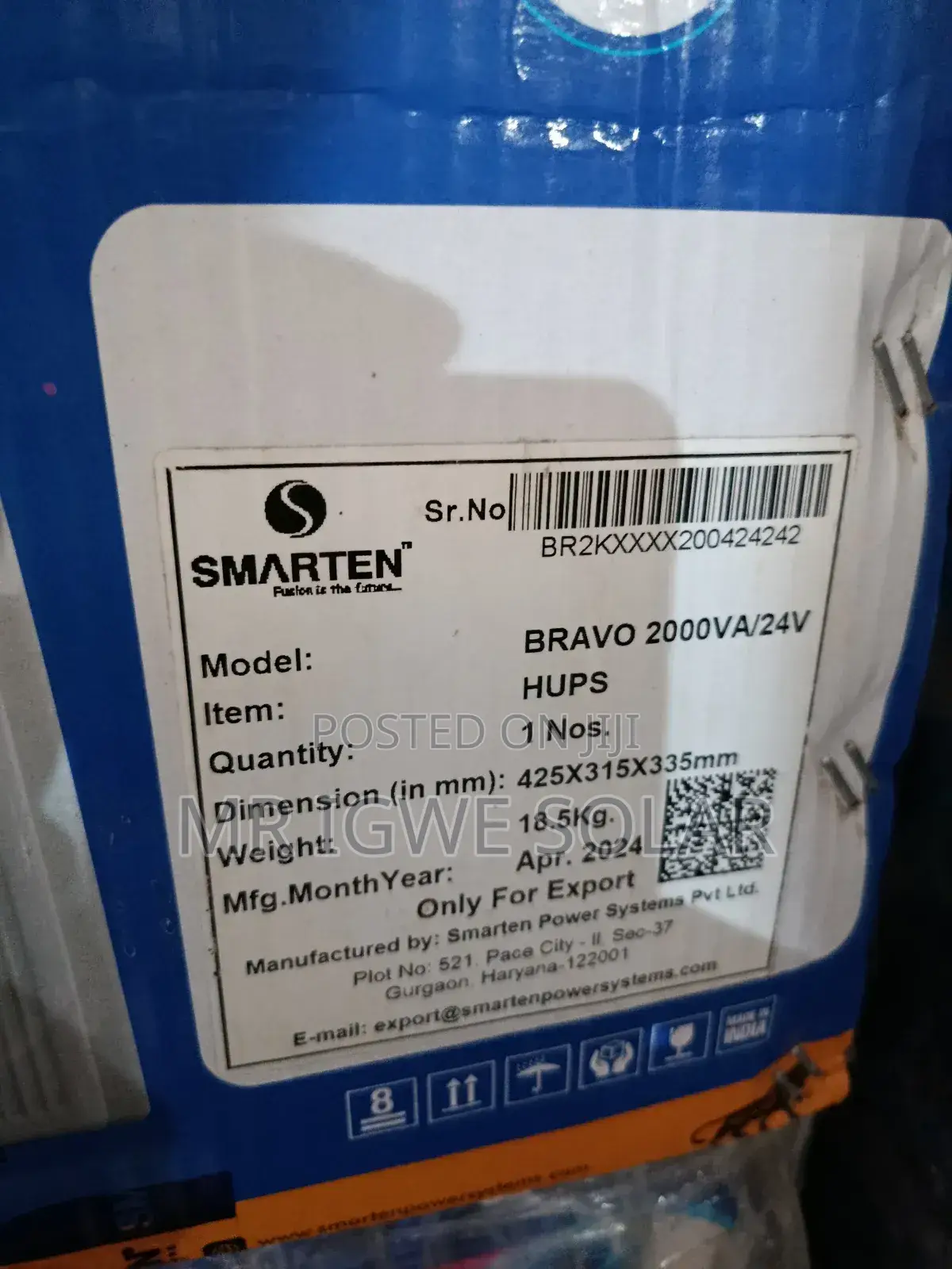 Smarten Inverter 2kva 24v