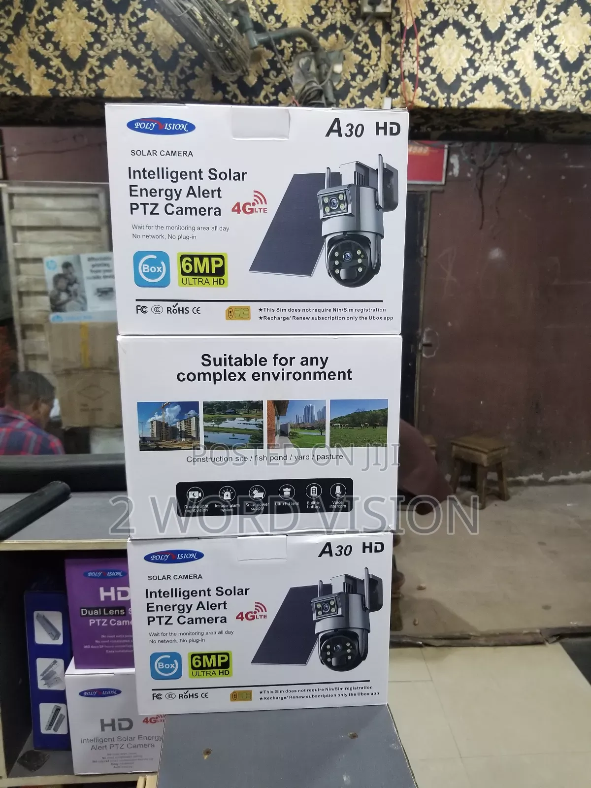 4g Dual-Lens Security Camera Solar Powered PTZ