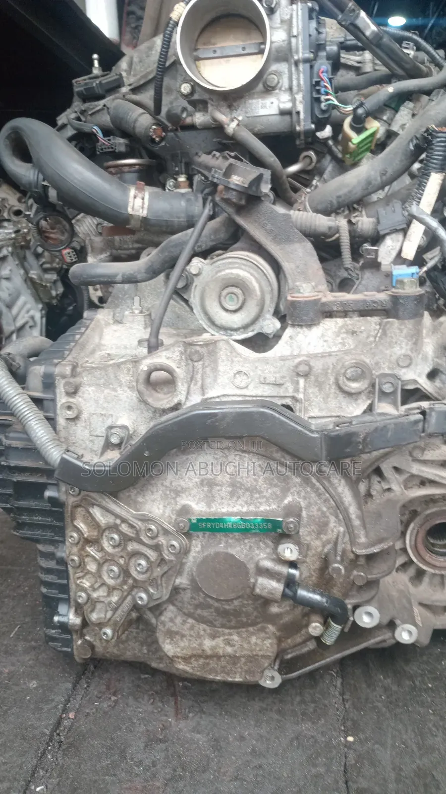 Complete Engine and Gearbox Acura MDX V6 2016 - 2020 Model.