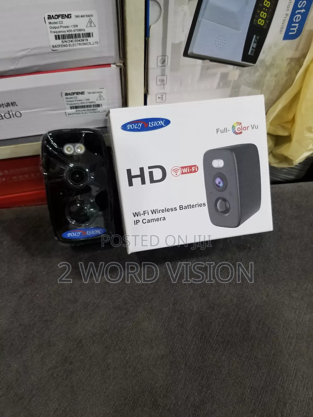 Poly Vision Hd Wifi Battery Ip Camera
