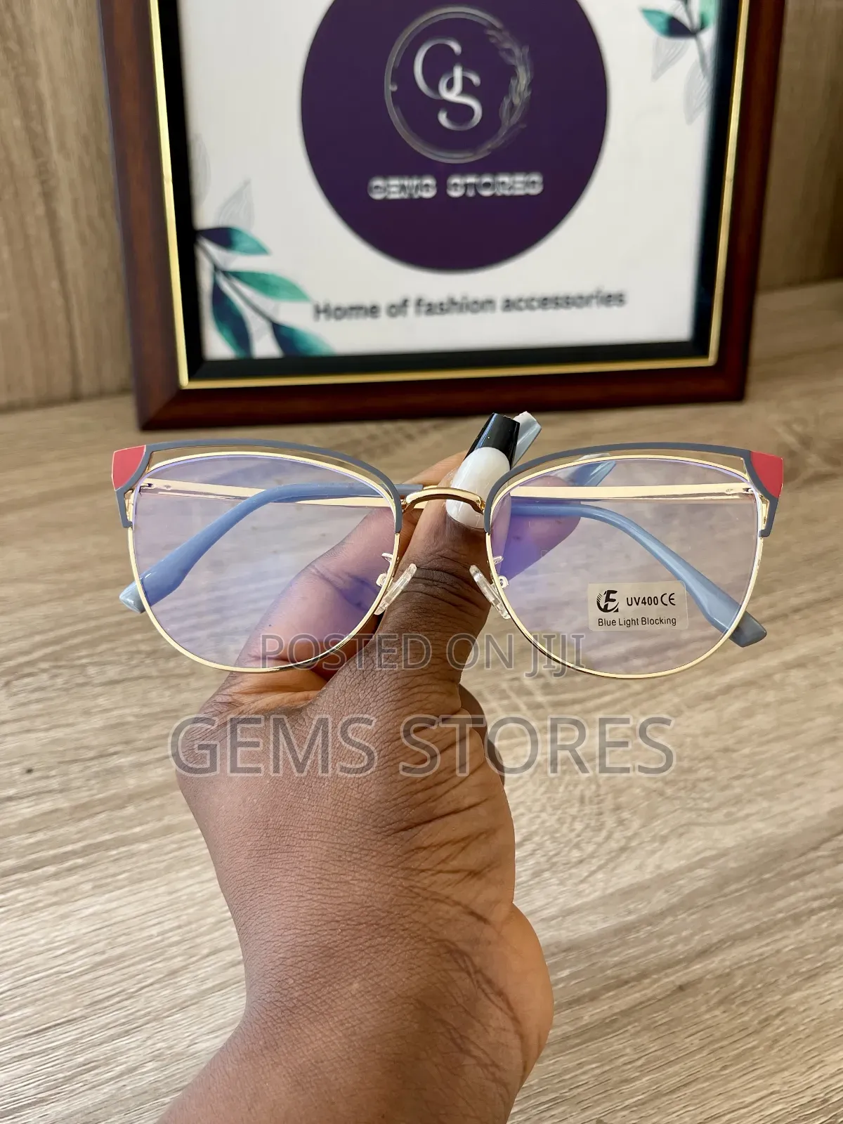 Chic Cat-Eye Blue Light Blocking Glass for Women