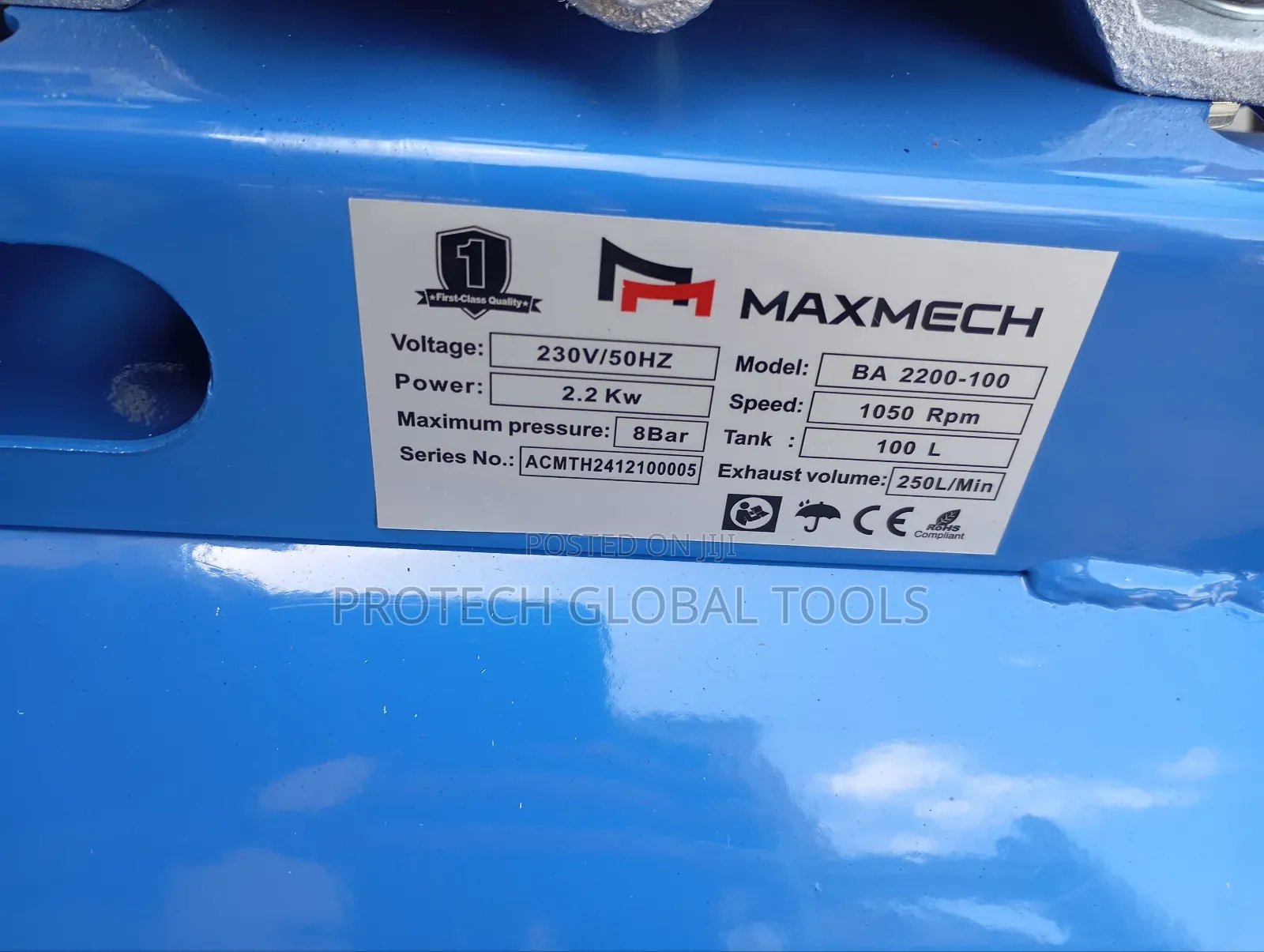 100 Litres Electric Air Compressor