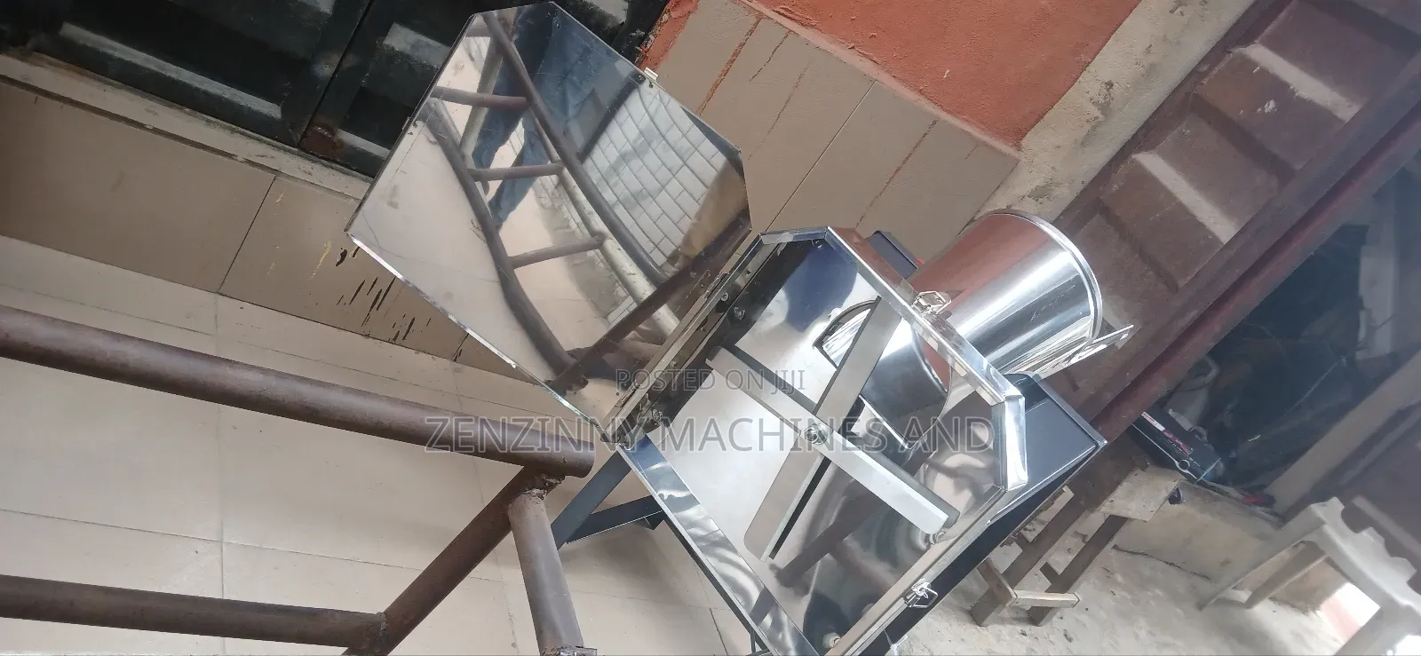 Banana Plantain Stem Cutting Machine