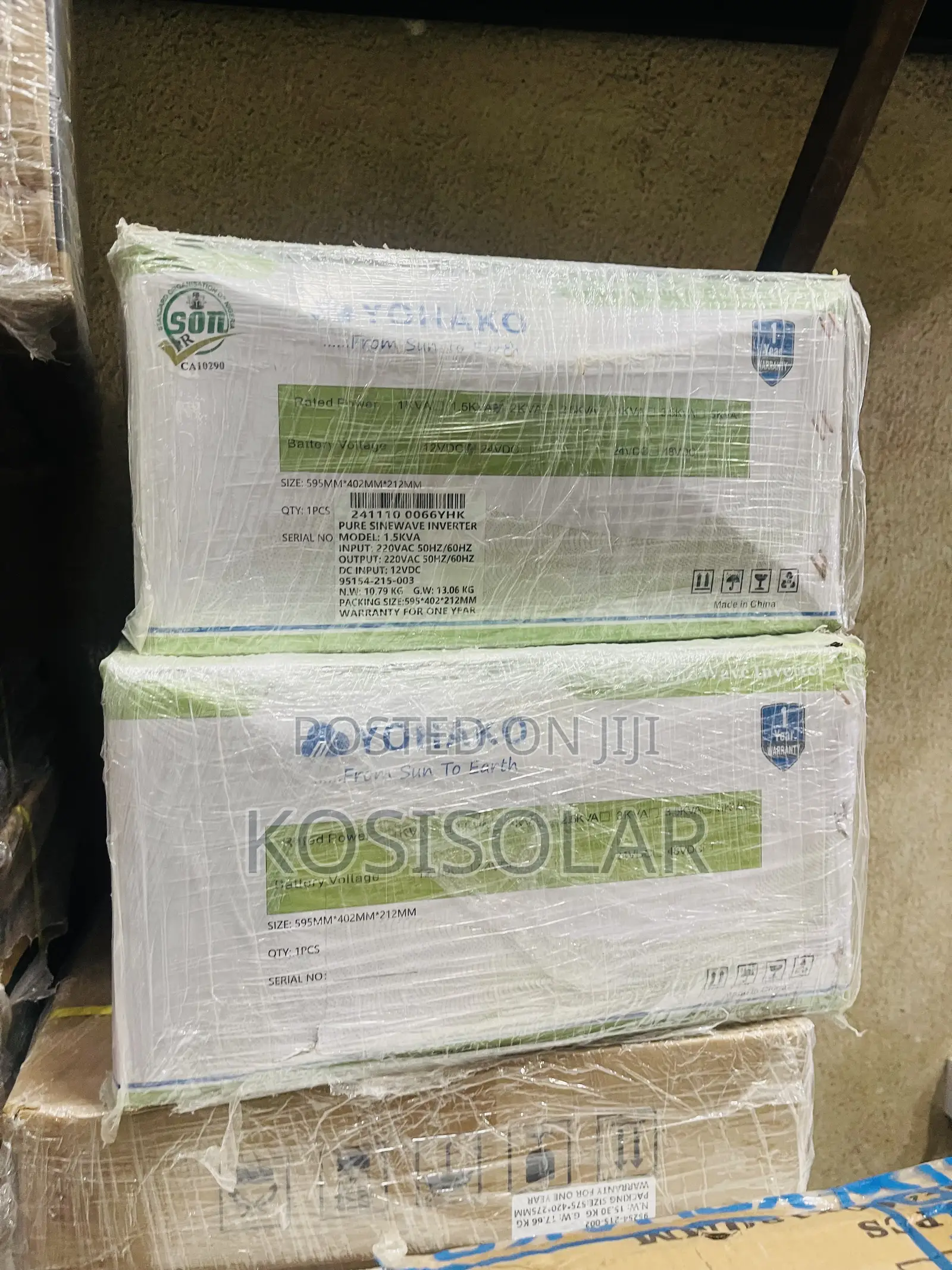 1.5kva 12v Yohako Solar Inverter