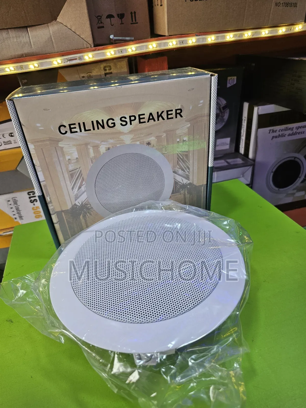 5.25 Inches Portable 30w in-Ceiling Speaker With Bass Output