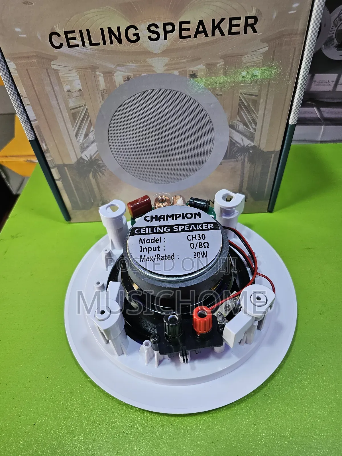 5.25 Inches Portable 30w in-Ceiling Speaker With Bass Output