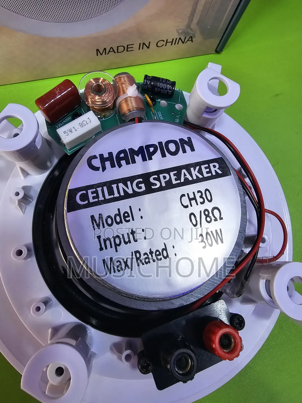 5.25 Inches Portable 30w in-Ceiling Speaker With Bass Output