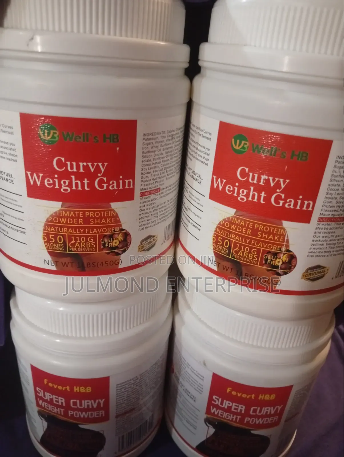 Curvy Weight Gain Supplements