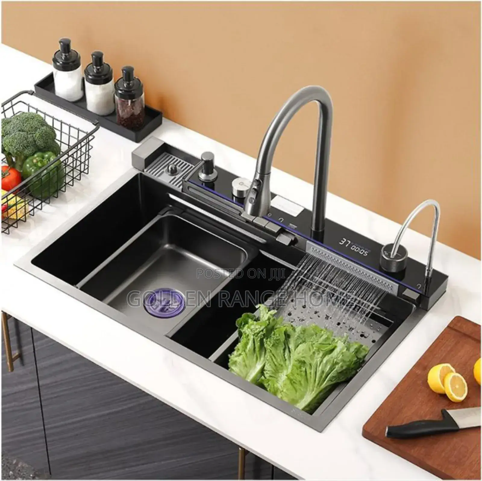 304 Stainless Steel Digital Kitchen Sink