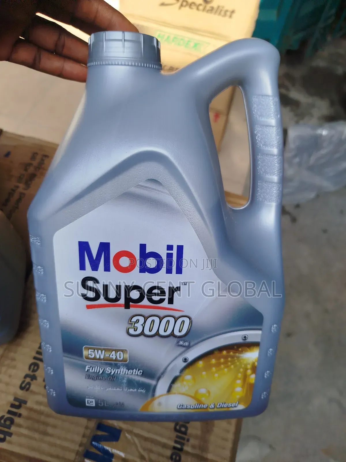 Mobil Super 3000 5w40 Full Synthetic Motor Oil 5l.