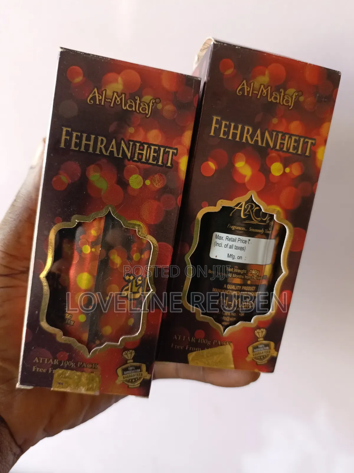 Dior Fahrenheit Oil Perfume