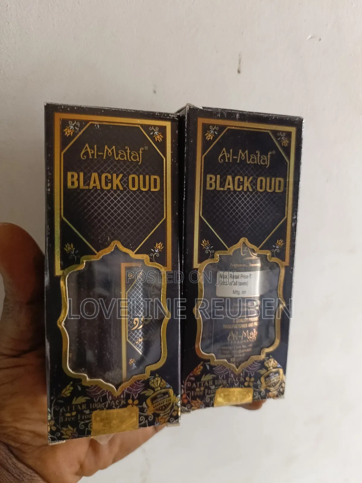 Black Oud Oil Perfume