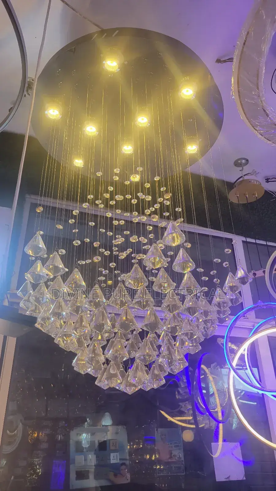 Luxury Dropping Led Light