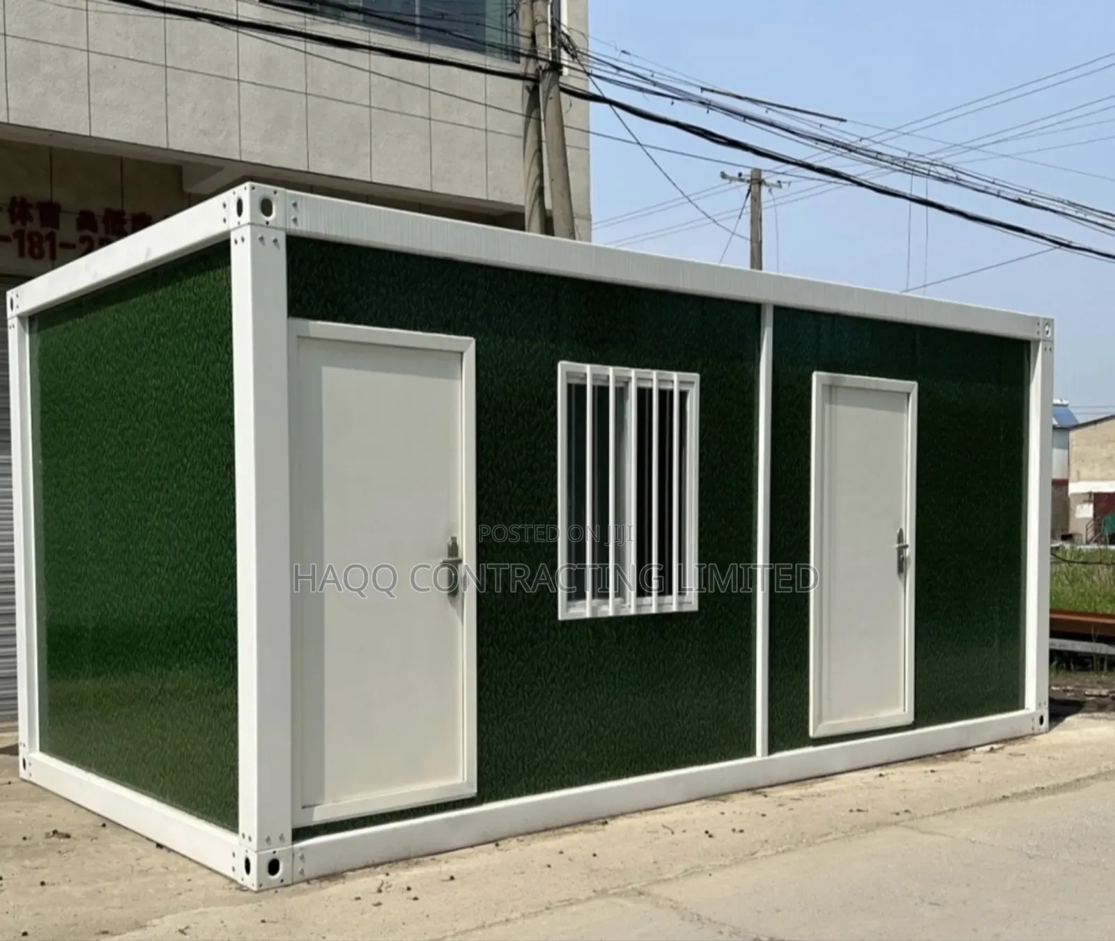 20ft Portacabins and Insulation
