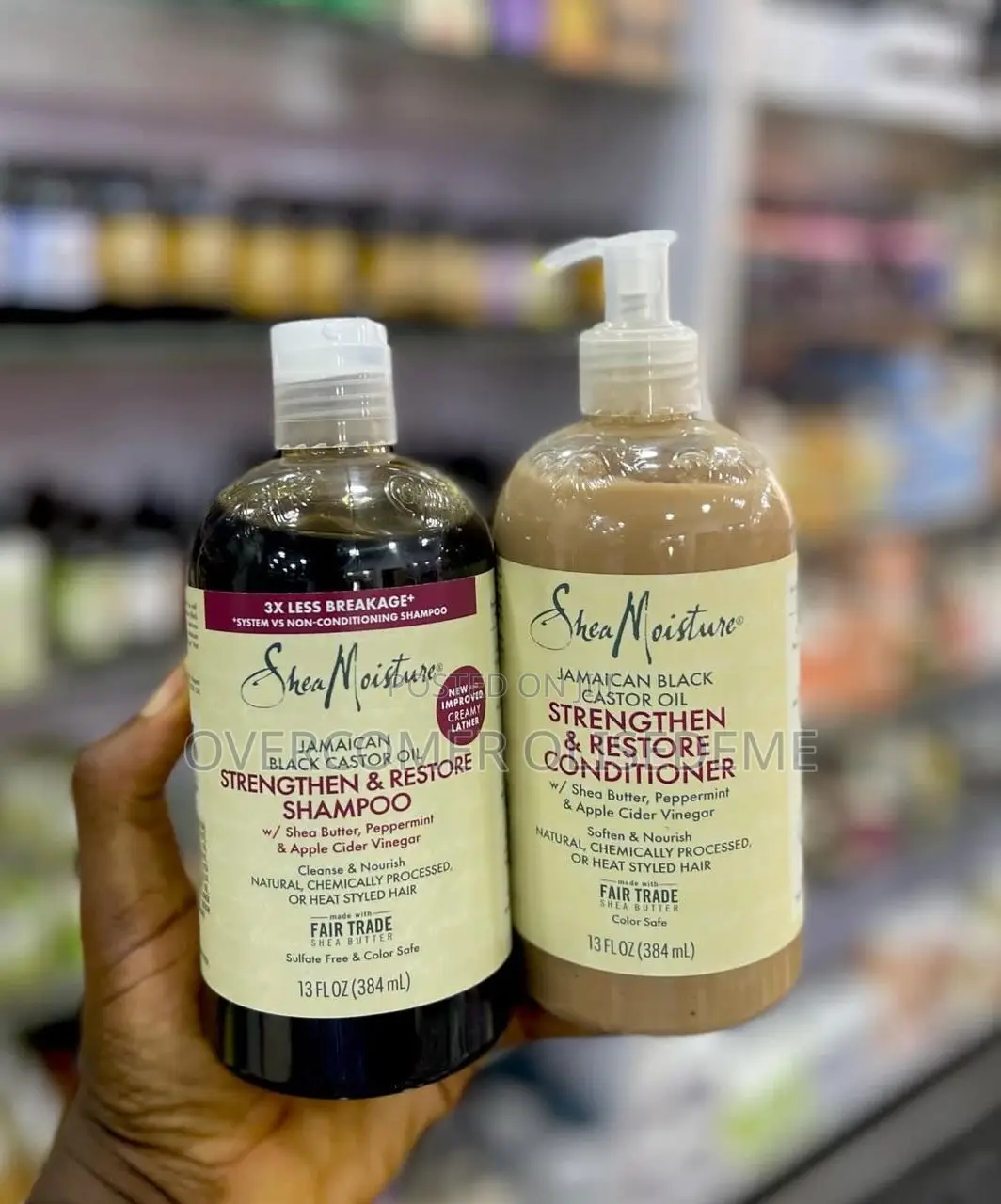 Shea Moisture Shampoo + Conditioner