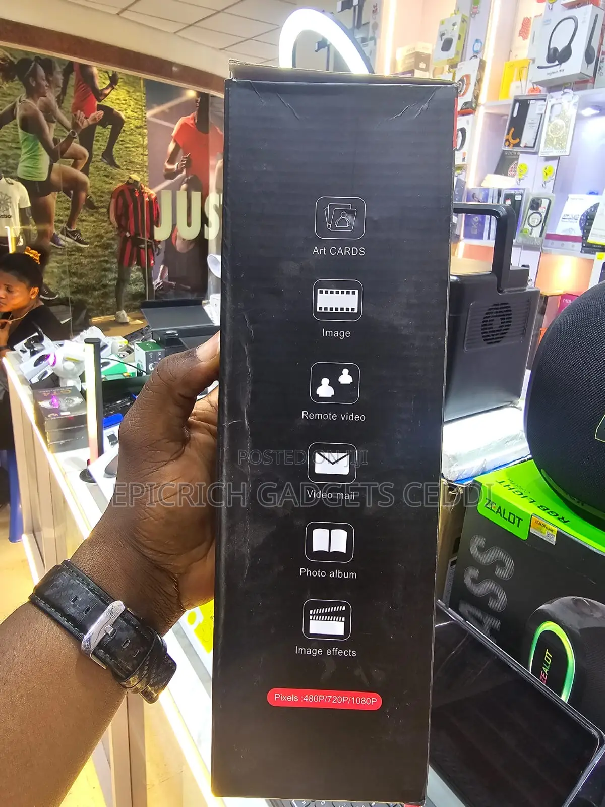 Digital Hd Stand Alone Webcam With External Mic
