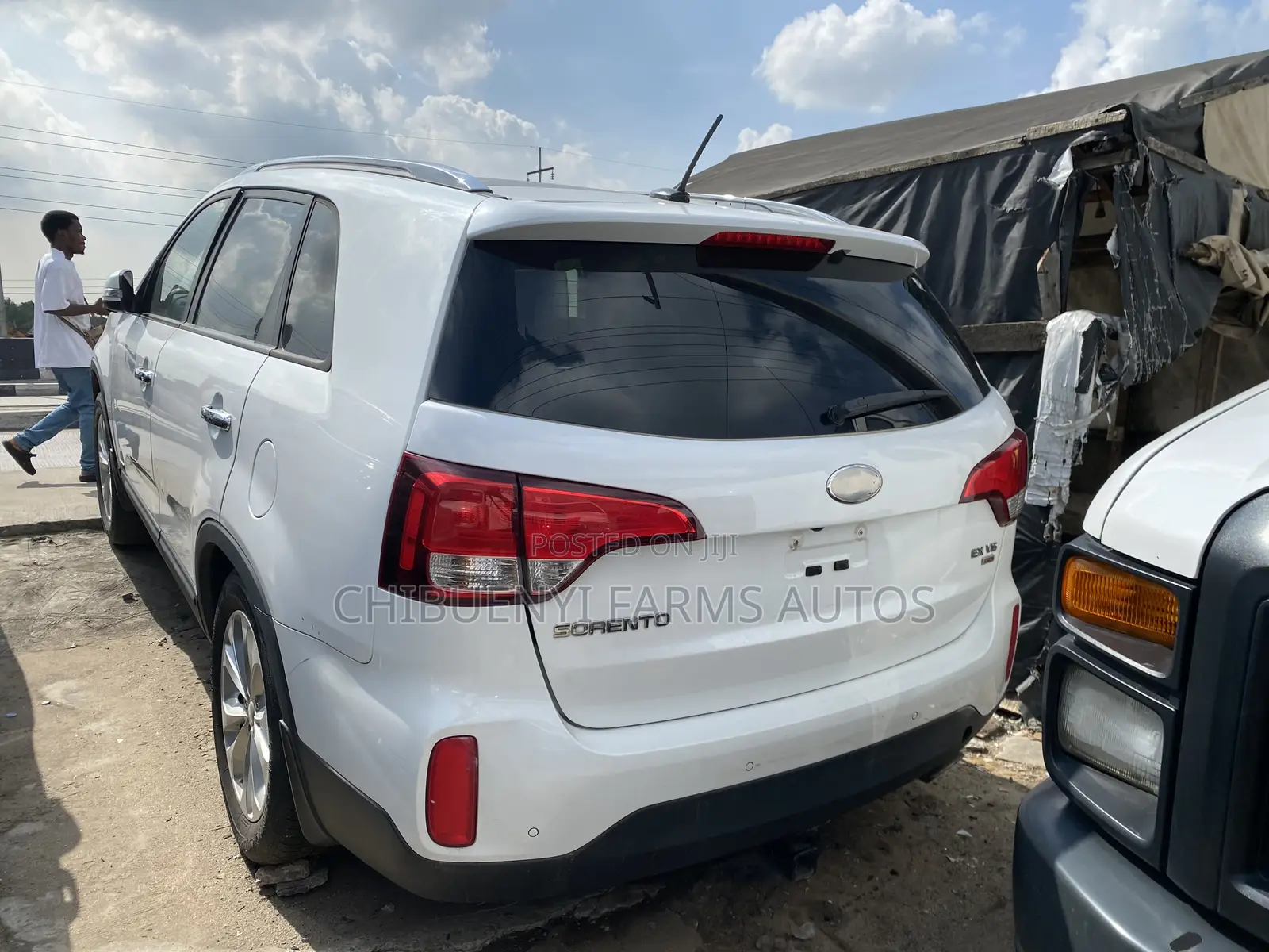 Kia Sorento EX 4dr SUV AWD (3.3L 6cyl 6A) 2014 White