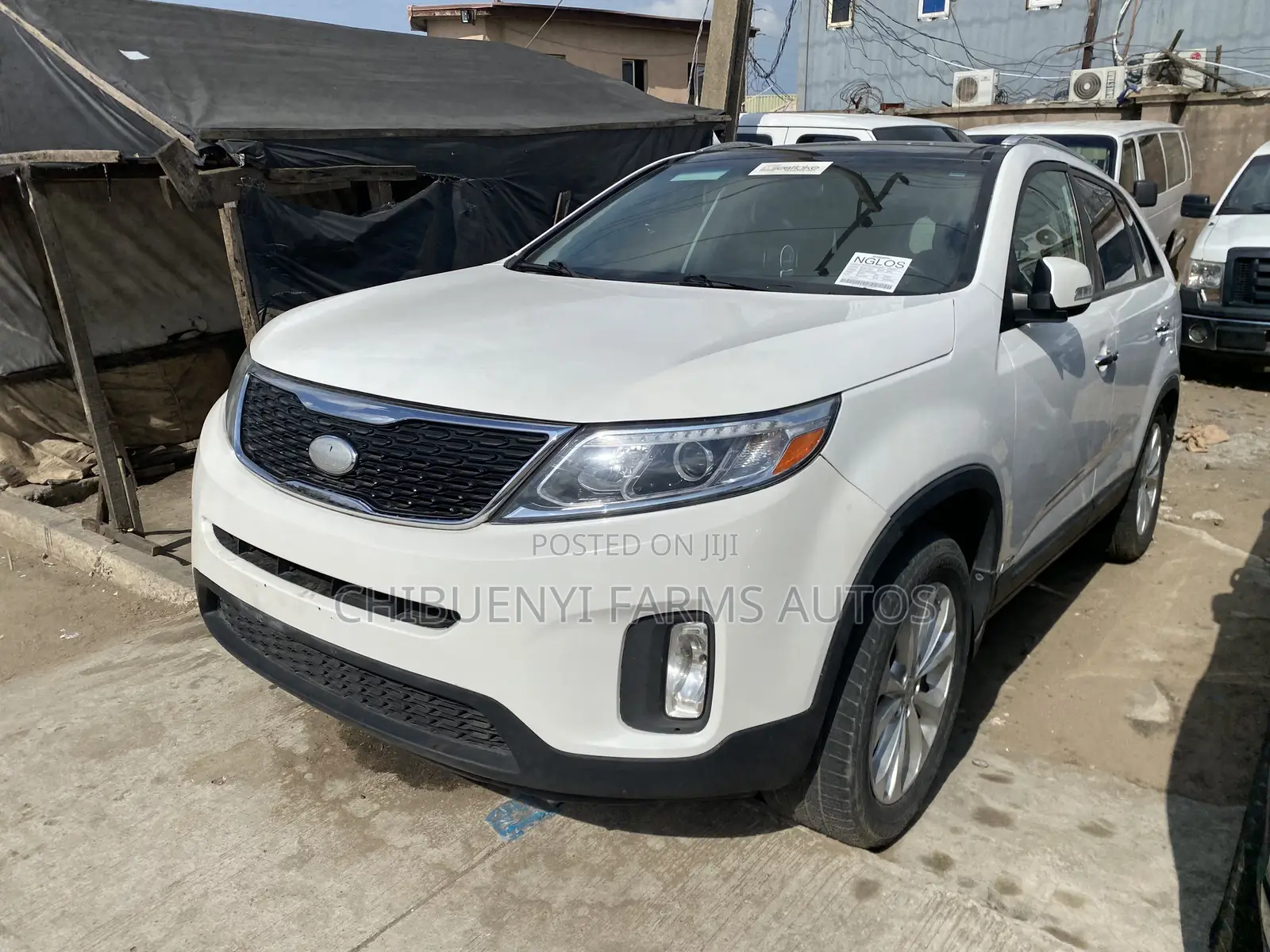 Kia Sorento EX 4dr SUV AWD (3.3L 6cyl 6A) 2014 White