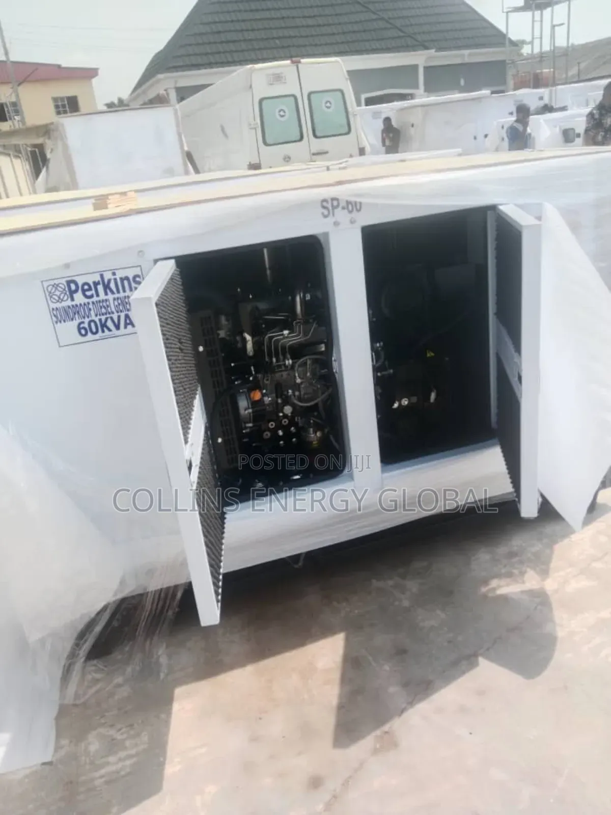 60kva Soundproof Copper Coil England Generator