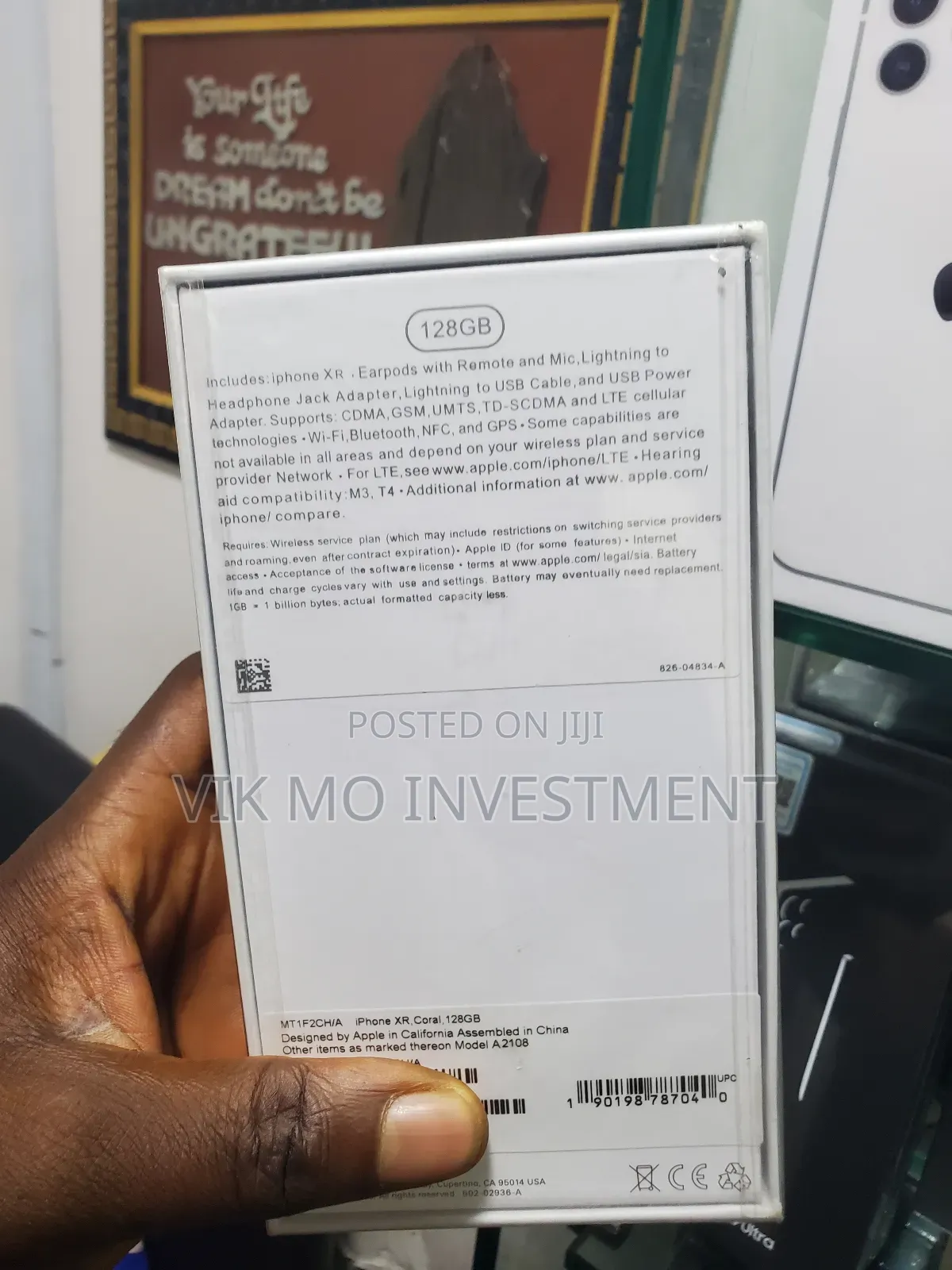 New Apple iPhone XR 128 GB