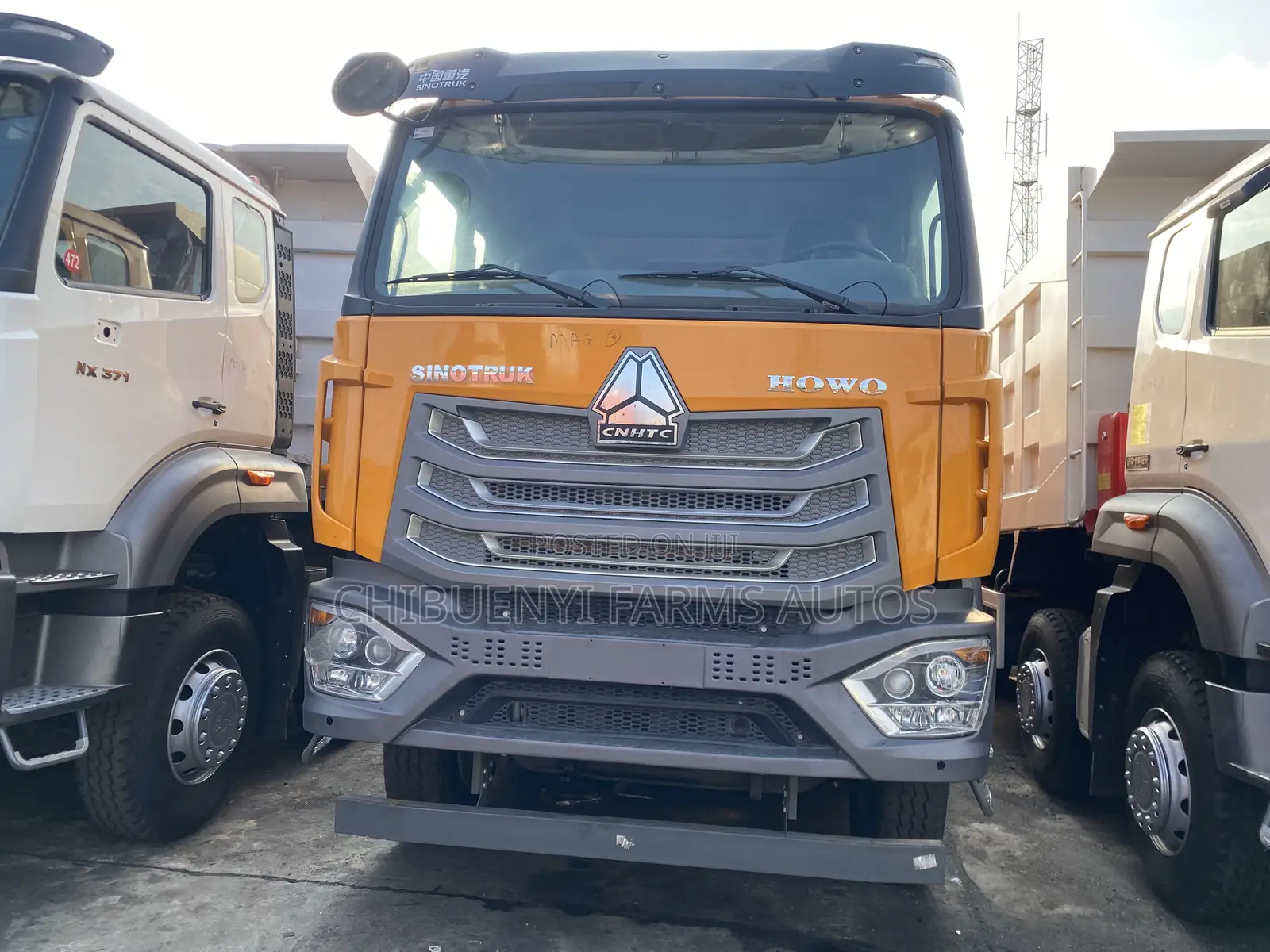 Howo Nx-371 Tipper 12tyres