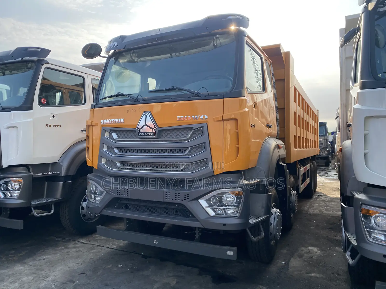 Howo Nx-371 Tipper 12tyres