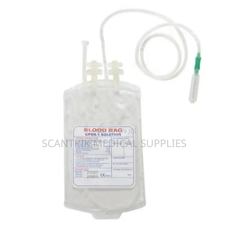 Pre-Labeled Blood Bag