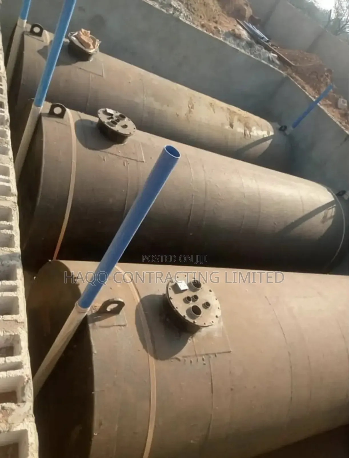 Underground Diesel Storage Tank
